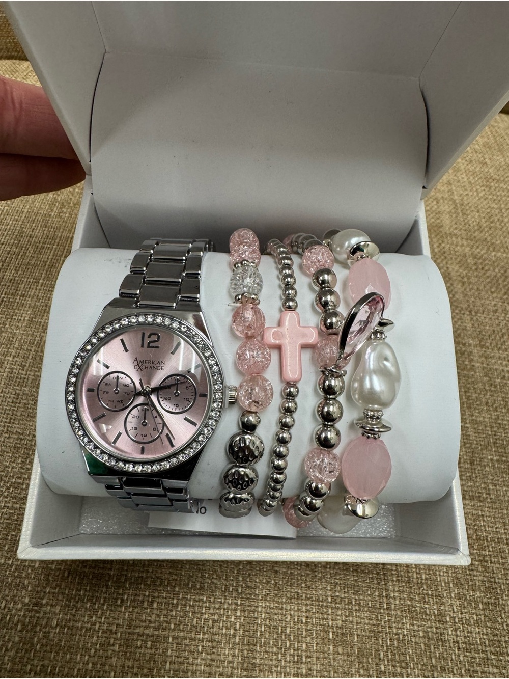 American Exchange Ladies Watch with Bracelets